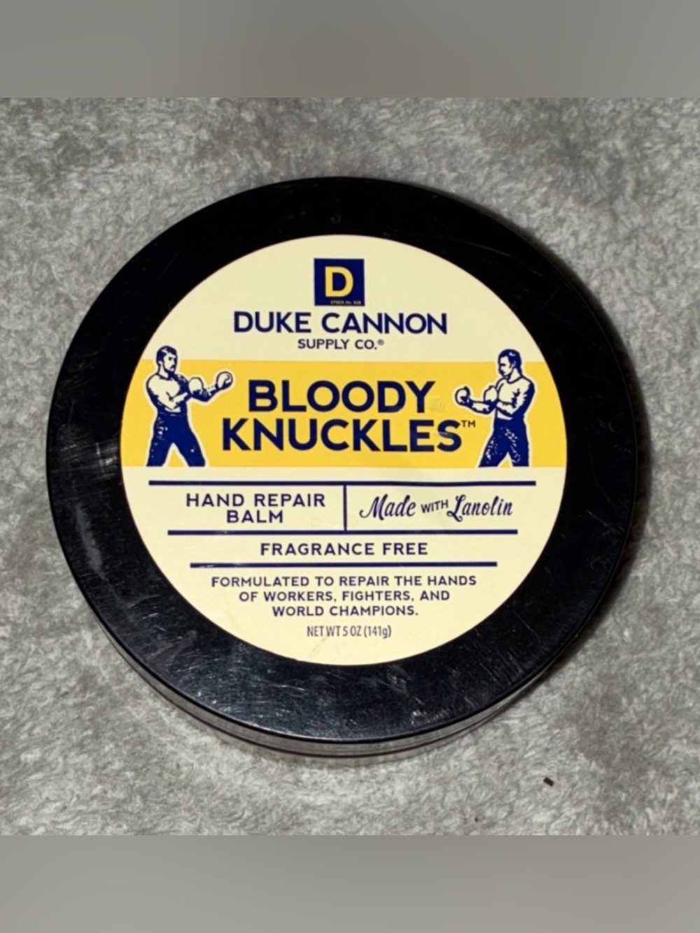 Duke Cannon Bloody Knuckles Hand Repair Balm